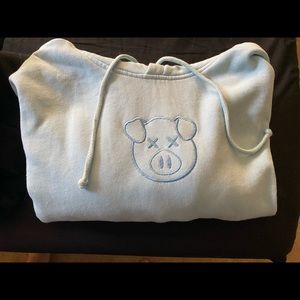 Shane Dawson Blue Pig Hoodie 2XL